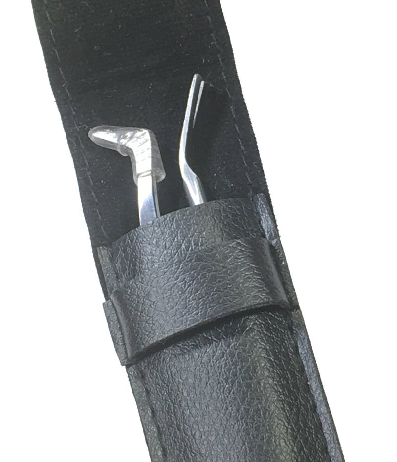 eTradewinds Tick Remover Tool | Tick-Off Pro | Hygienic All Stainless Steel Tick Removal Tool with Leather Case (2-Pack) - Image 2